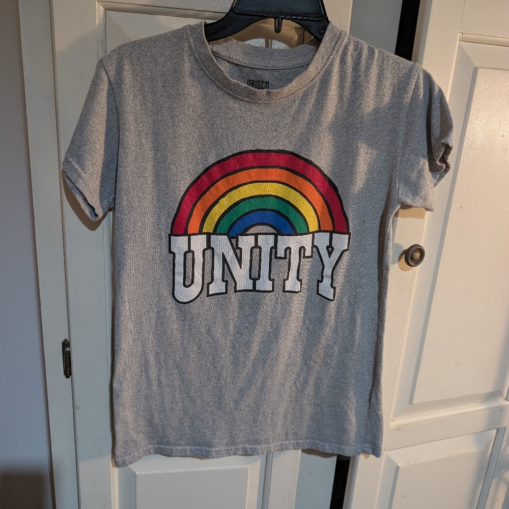 Unity Rainbow T-Shirt - Gray